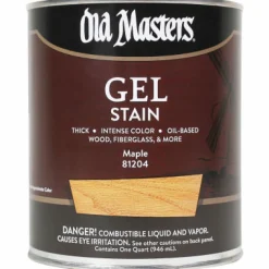 Old Masters Semi-Transparent Aged Oak Oil-Based Alkyd Gel Stain 0.5 pt