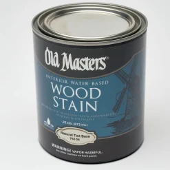 Old Masters Semi-Transparent Natural Tint Base Water-Based Latex Wood Stain 1 qt. (Pack of 4)