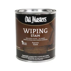 Old Masters Semi-Transparent Espresso Oil-Based Wiping Stain 1 Qt.