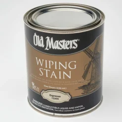 Old Masters Semi-Transparent Espresso Oil-Based Wiping Stain 1 Qt.