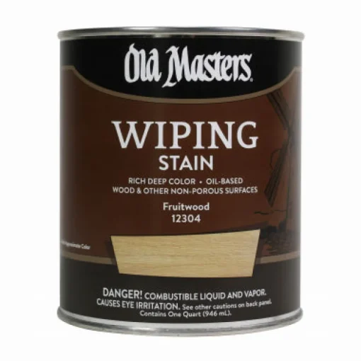 Old Masters Semi-Transparent Fruitwood Oil-Based Wiping Stain 1 qt. (Pack of 4)