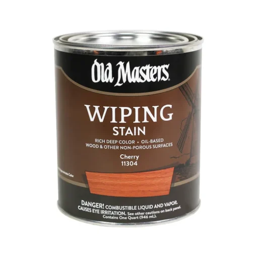 Old Masters Semi-Transparent Cherry Oil-Based Wiping Stain 1 qt