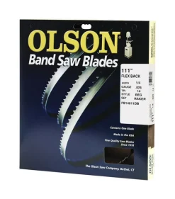 Olson 111 in. L X 1/4 in. W Carbon Steel Band Saw Blade 14 TPI Regular teeth 1 pk