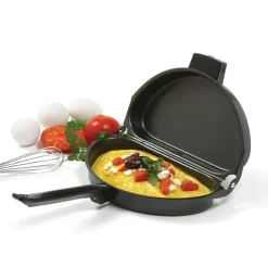 OMELET PAN NON STICK BLK