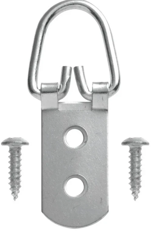 Ook D-Ring Hanger 75 lb 2 pk