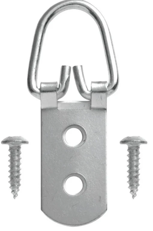 Ook D-Ring Hanger 75 lb 2 pk
