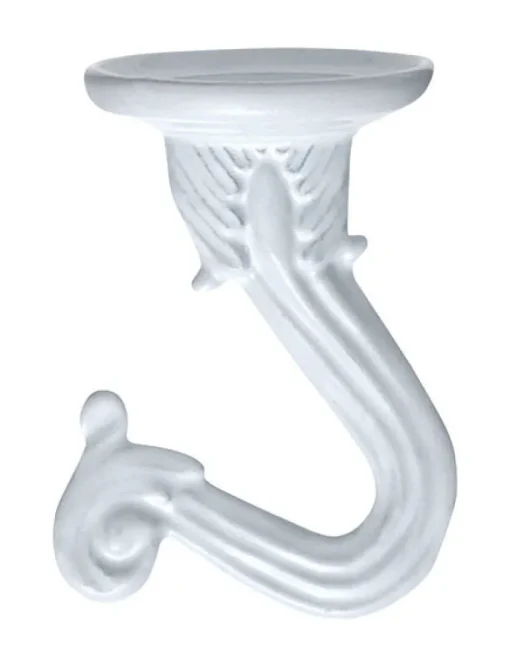 Ook Medium Steel 1.5 in. L Swag Hook 30 lb. 1 pk