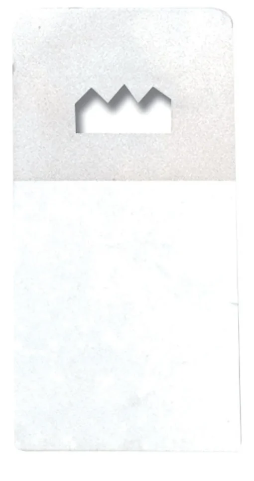 OOK Plastic 1-1/2 lbs. Capacity Adhesive Hanger 0.688 L in.