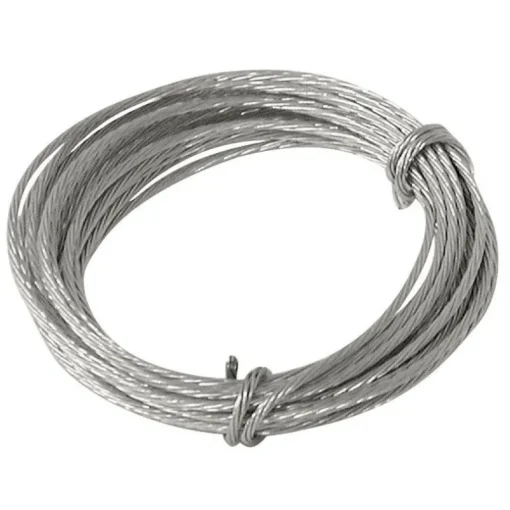 OOK White Mirror Hanging Cord 20 lb 1 pk