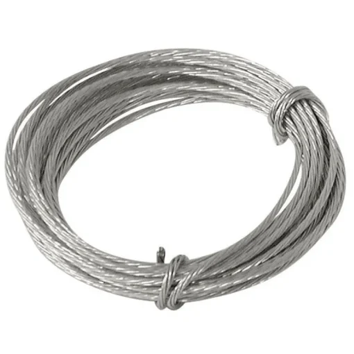 OOK White Mirror Hanging Cord 20 lb 1 pk