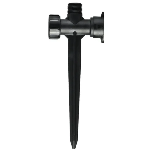 Orbit 67992 1/2 Black Driplock Tubing X 1/2 Male Pipe Thread End Cap Stake