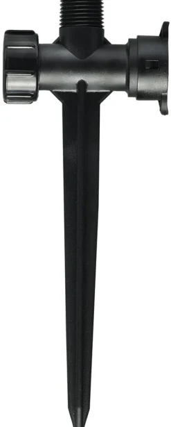 Orbit 67992 1/2 Black Driplock Tubing X 1/2 Male Pipe Thread End Cap Stake