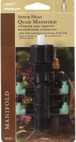 Orbit 4 ports Drip Irrigation Manifold