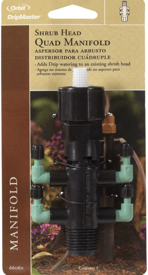 Orbit 4 ports Drip Irrigation Manifold