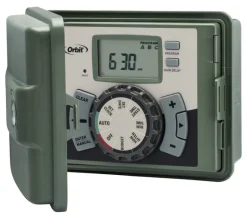 Orbit 57894 4-Station Green Indoor/Outdoor Easy-Set Logic Sprinkler Timer