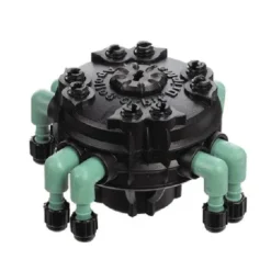 Orbit Apollo Plastic 8-Ports 60 PSI Drip Irrigation Manifold 0.5 Dia. in. with Filter