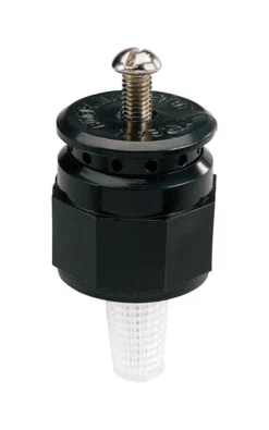 Orbit Black Plastic Half-Circle Stream Bubbler 1/2 in. Inlet with Nozzle