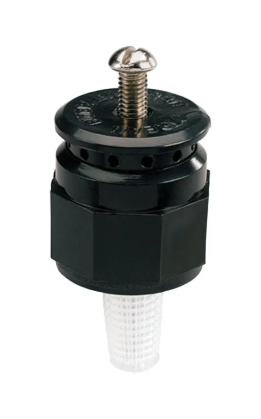 Orbit Black Plastic Half-Circle Stream Bubbler 1/2 in. Inlet with Nozzle