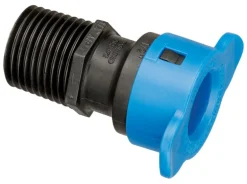 Orbit Blu-Lock Plastic Blue Adapter 1/2 MPT x 2 L x 0.5 W in. for Push Fittings and Pipe