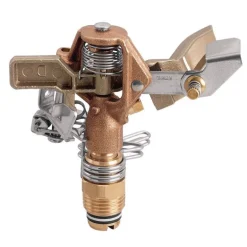 Orbit Brass Ring Base Impact Sprinkler Head 2513 sq ft 1 pk