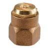 Orbit Gold Brass Center Strip Spray Pattern 12 ft. Shrub Sprinkler Head 1/2 in. Inlet with Nozzle