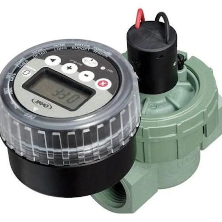 Orbit Multi-Color Digital Display Programmable 4-Zone Sprinkler Timer with 1 in. Valve