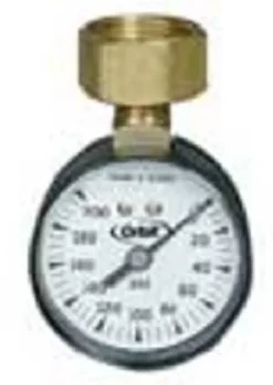 Orbit Pressure Gauge 3/4 in. 200 psi