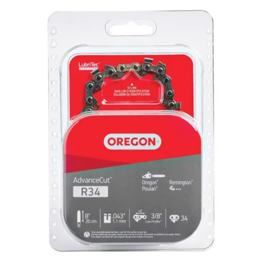 Oregon AdvanceCut R34 8 in. Chainsaw Chain 34 links