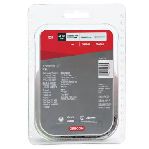 Oregon AdvanceCut R34 8 in. Chainsaw Chain 34 links