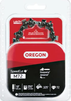 Oregon SpeedCut M72 18 in. Chainsaw Chain 72 links