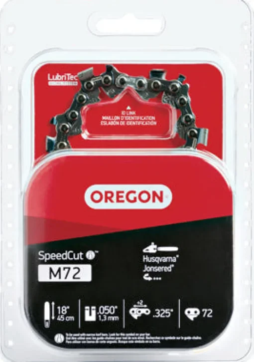 Oregon SpeedCut M72 18 in. Chainsaw Chain 72 links