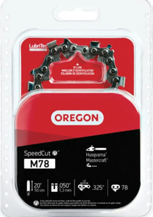 Oregon SpeedCut M78 20 in. Chainsaw Chain 78 links
