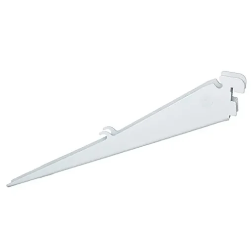 Organized Living 7913-1313-11 12" White Slant Bracket (Pack of 10)