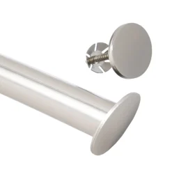 Organized Living Freedom Rail Steel Rod Stop 2 pk (Pack of 12)