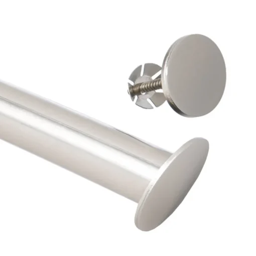 Organized Living Freedom Rail Steel Rod Stop 2 pk (Pack of 12)