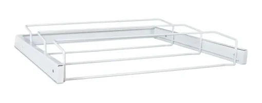 Organized Living Freedom Rail 4 in. H X 23 in. W X 17-3/4 in. L Steel Shoe Rack