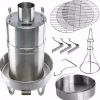 Orion Cooker Original 19.75 in. W Vertical Wood Chips Outdoor Convection Cooker