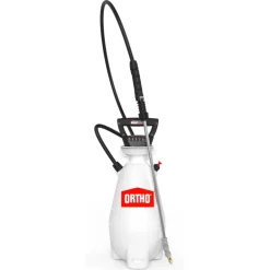 Ortho Black/White Adjustable Tip Battery Operated Compressed Air Sprayer 2 gal. Capacity