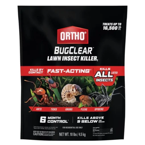 Ortho BugClear Granules Bug Killer 10 lb. (Pack of 4)