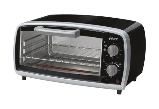 Oster Stainless Steel Black Infrared Oven 7.87 in. H x 9.05 in. W x 8.8 in. D