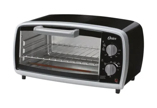Oster Stainless Steel Black Infrared Oven 7.87 in. H x 9.05 in. W x 8.8 in. D