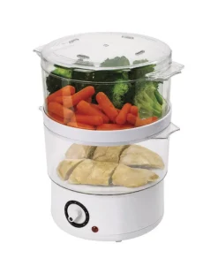 Oster White 5 qt. Programmable Food Steamer
