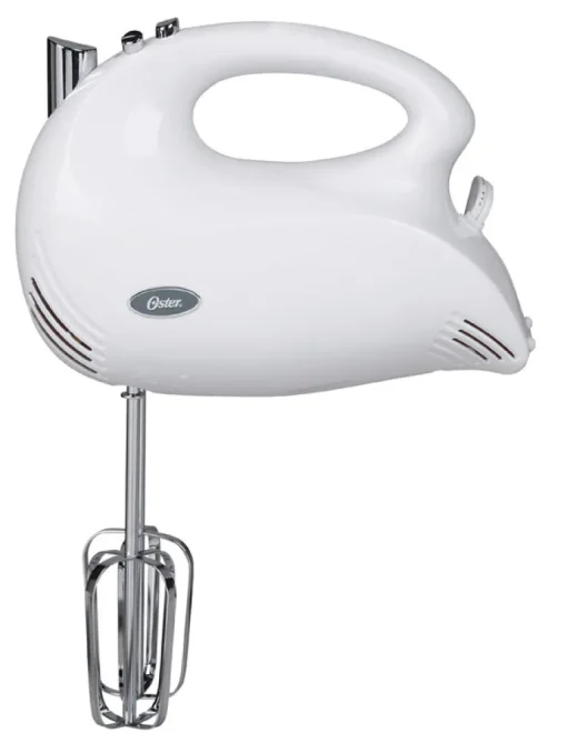 Oster White 5 speed Hand Mixer