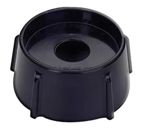 Oster Plastic Black Threaded Blender Bottom Cap with Jar Base