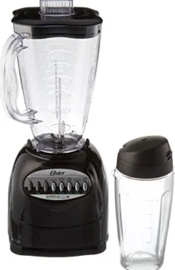 Oster Simple Blend Black Metal Blender 6 cups 10 speed