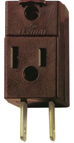 OUTLET ADAPTER BRN 15A