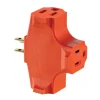 Outlet Adapter Orng 15A