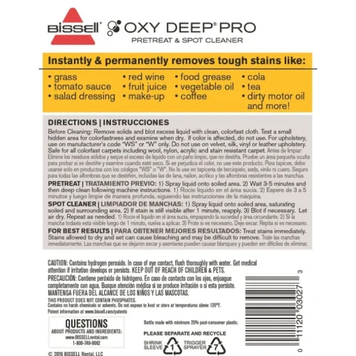 Oxy Deep Pro Clnr 22 Oz (Case Of 6)