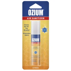 Ozium Fresh Citrus Scent Air Sanitizer Spray 0.8 oz. for Smoke/Food/Pets