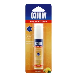 Ozium Fresh Citrus Scent Air Sanitizer Spray 0.8 oz. for Smoke/Food/Pets